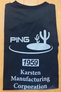 ❗️人気　美品❗️ゴルフブランドPING　半袖カジュアルＴシャツ