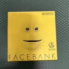 【高田コレクション】FACEBANK　フェイスバンク　イエロー　貯金箱