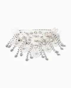 tanaka daisuke バレッタ tanakadaisuke/タナカダイスケ】crystal hair clip left