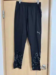 PUMA ブラック トレーニングパンツ XL