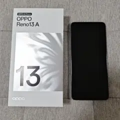 OPPO Reno 13 A SIMフリー チャコールグレー おまけ付き