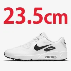 23.5cm ナイキ エア マックス 90 ゴルフ ホワイト / ブラック