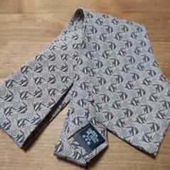 美品　RYKIEL 魚　熱帯魚 薄ピンク　シルク100%　ネクタイ