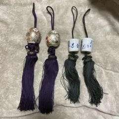 風鎮　卦軸　九谷焼　骨董