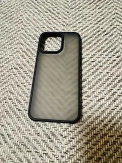 iPhone15プロマックス用 ブラックケース
