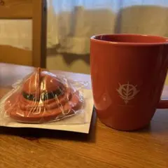 シャア専用ザクキャップ付きマグカップ ザク　貯金箱