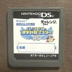 パーフェクト 漢字マスター DS