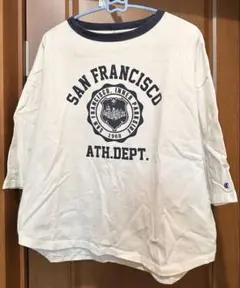 Champion E hyphen world gallery Tシャツ 五分丈