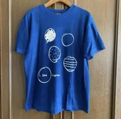 美品　半袖Tシャツ　インディゴ染め　ブルーイングリーン　ユニセックス　男女兼用