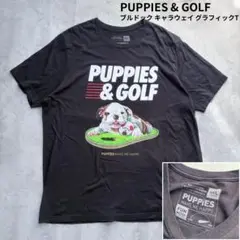 【PUPPIES & GOLF】Callaway ブルドッグ グラフィックT