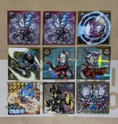 ウルトラマン シールウエハース まとめ売り ウルトラマン＆ティガ 他