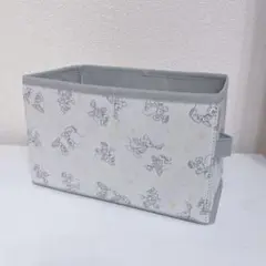 ミッキー ミニー 折りたたみ 収納ボックス ダイソー グレー 灰色 ディズニー