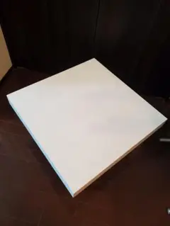 ホワイト正方形センターテーブル