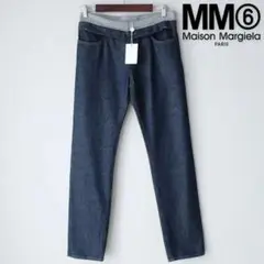 新品 MM6 マルジェラ 切替え 変形 デニム ジーンズ パンツ 42