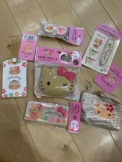 人気サンリオ日焼けキティ可愛いギャルハローキティお得な6点セット