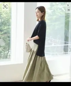 JOURNALSTANDARD リネンギャザースカート