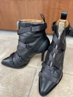 新品 クロエショートブーツ35 黒