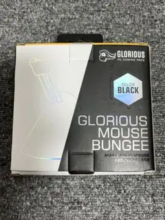 【美品】Glorious マウスバンジー ブラック ケーブルホルダー