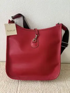 【美品】HusHusH 赤 ショルダーバッグ