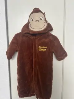 おさるのジョージなりきりロンパース50-70cm本日限定お値下げ！まとめ売りも可
