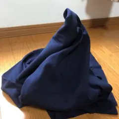 布地　生地　紺