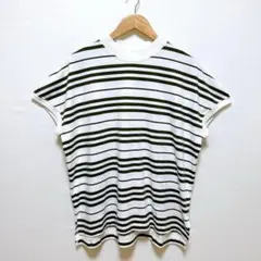 ☆ 【新品】SHELTECH (L) ランダム ボーダー Tシャツ タグ付き