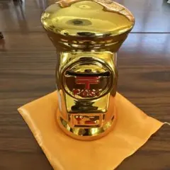 ゴールド郵便ポスト型インテリア小物