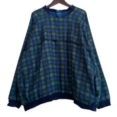 SUNDERLAND of SCOTLAND チェック柄 ピステ プルオーバー