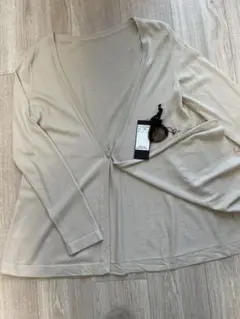 フォクシー カーディガン ベージュ
