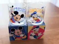 ミッキー＆ドナルド グラスセット