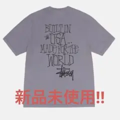 STUSSY BUILT IN USA TEE PIGMENT DYED