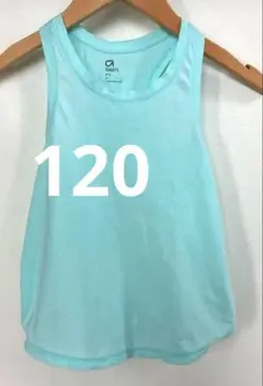 120 GapFit 水色 エメラルドグリーン　タンクトップ