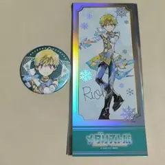メダリスト展 チケット風カード 缶バッジ 理凰