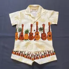 【美品】Royal creations 60〜70サイズ　アロハセットアップ