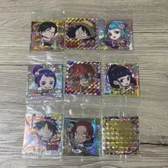 ワンピースウエハースシール9枚セット