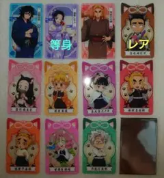 鬼滅の刃 ナムコ 限定 漆ノ章 クリアシート 11枚セット