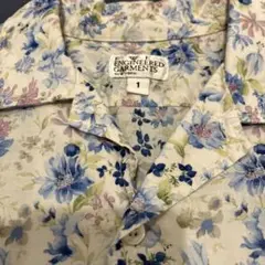 ENGINEERED GARMENTS 花柄 半袖シャツ サイズ1