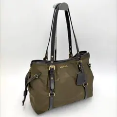 PRADA プラダ トートバッグ オリーブ