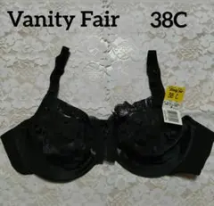 未使用タグ付き　Vanity Fair　ブラジャー　ブラック　38C　85D