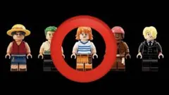 LEGO ミニフィギュア ナミ　ワンピース