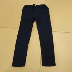 ネイビー スリムフィット カジュアルパンツ 120　anyFAM