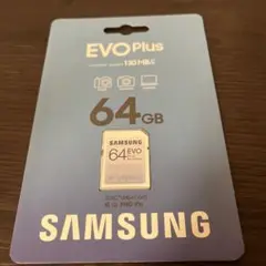 Samsung EVO Plus 64GB SDカード