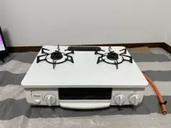 Rinnai ガスコンロ ホワロ ホワイト×ホワイト 美品