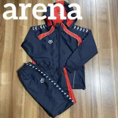 【arena】ナイロンセットアップ ジャージ上下 上下セット