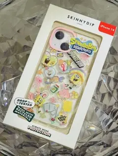 【SKINNY DIP】スポンジボブ iPhone14ケース