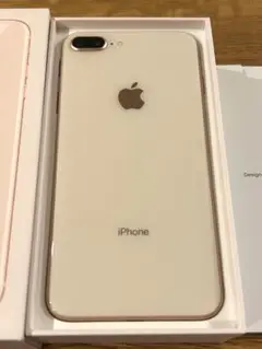 美品 SIMフリー docomo iPhone8 Plus 64GB Gold