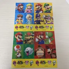 スーパーマリオ ステッカー 4枚セット
