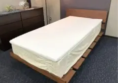 低反発 マットレストッパー シングル 抗菌防臭 防カビ ベッド 敷き布団