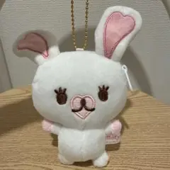 NHKうさぎのモフィ　ぬいぐるみ　マスコット　ポーチ