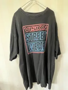 VISION STREET WEAR ブラック Tシャツ　Lサイズ